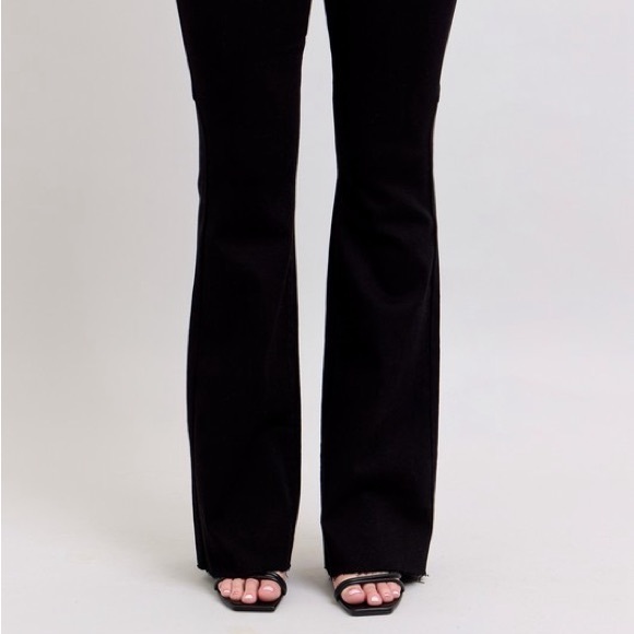 Judy Blue Full Size High Waist Star Seam Detail Flare Plus Size - Picture 5 of 13